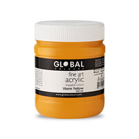 Global Fine Art Acrylic 500ml - Warm Yellow