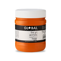 Global Fine Art Acrylic 500ml - Orange