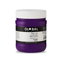 Global Fine Art Acrylic 500ml - Purple