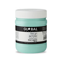 Global Fine Art Acrylic 500ml - Blue Lagoon