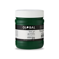Global Fine Art Acrylic 500ml - Green Deep