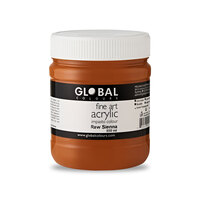 Global Fine Art Acrylic 500ml - Raw Sienna