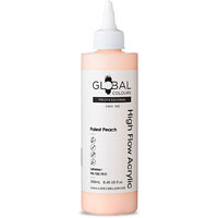 Global High Flow Acrylic 250ml - Palest Peach