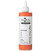 Global High Flow Acrylic 250ml - Burnt Orange