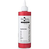 Global High Flow Acrylic 250ml - Naphthol Red                                                             