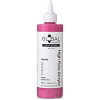 Global High Flow Acrylic 250ml - Fuschia