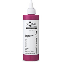 Global High Flow Acrylic 250ml - Quin Magenta