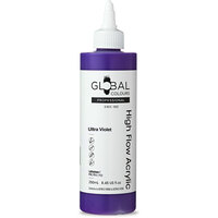 Global High Flow Acrylic 250ml - Ultra Violet