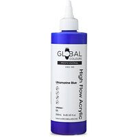 Global High Flow Acrylic 250ml - Ultra Blue
