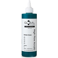 Global High Flow Acrylic 250ml - Phthalo Green