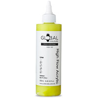 Global High Flow Acrylic 250ml - Lime