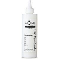 Global High Flow Acrylic 250ml - Titanium White
