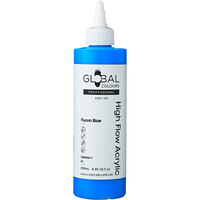 Global High Flow Acrylic 250ml - Fluoro Blue