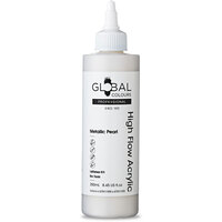 Global High Flow Acrylic 250ml - Metallic Pearl