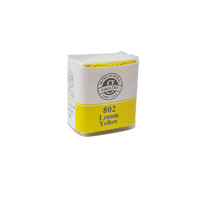 Mungyo Watercolour Half Pan - 802 Lemon Yellow 