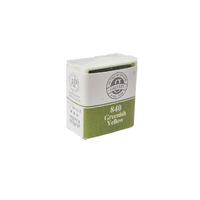 Mungyo Watercolour Half Pan - 840 Greenish Yellow