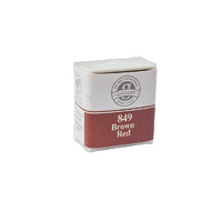 Mungyo Watercolour Half Pan - 849 Brown Red