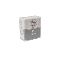 Mungyo Watercolour Half Pan - 863 Silver