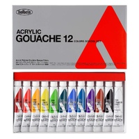 Holbein Acrylic Gouache Set 12X12ml (D981)