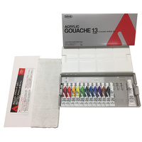 Holbein Acrylic Gouache Set of 13 (Acryla)
