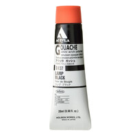 Holbein Acryla Gouache #137 - Lamp Black