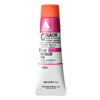 Holbein Acryla Gouache #182 - Metallic Red
