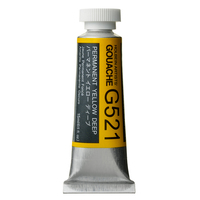 Holbein Artist Designer Gouache - Permanent Yellow Deep G521                                                  