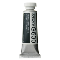 Holbein Artist Designer Gouache - Permanent White G630                                                      