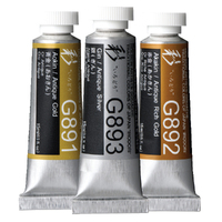 Holbein Irodori Artists' Gouache - Metallic Colours