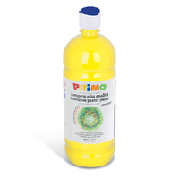 Primo Premium Poster Paint - 1lt Primary Yellow                                             