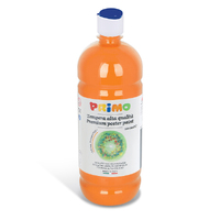 Primo Premium Poster Paint - 1lt Orange                                                  
