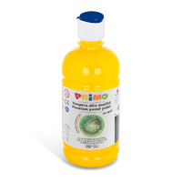 Primo Premium Poster Paint - 500ml Primary Yellow                                        