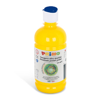 Primo Premium Poster Paint - 500ml Lemon Yellow                                              