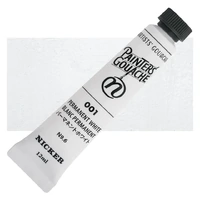 Nicker Painters' Gouache 12m Tube - Permanent White