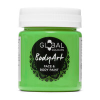 Global Body Art Paint 45ml - Lime Green                                                                
