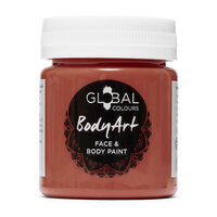 Global Body Art Paint 45ml - Brown