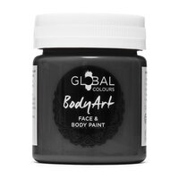 Global Body Art Paint 45ml - Black