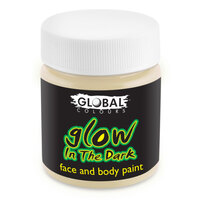 Global Body Art Paint 45ml - Glow In The Dark                                                             