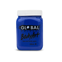 Global Body Art Paint 200ml - Ultra Blue                                                                     