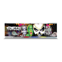Global Face & BodyArt Liquid Paint - Starter Set