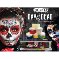 Global Face & BodyArt Liquid Paint - Day of the Dead