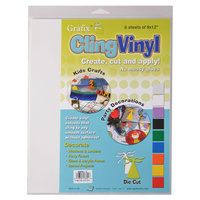 Grafix Cling Vinyl - Clear
