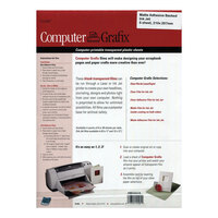 Grafix Matt Adhesive Backed Inkjet Film