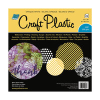 Grafix Craft Plastic Film - White