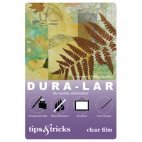 Dura-Lar Clear Film .005 - A1 Pkt 10