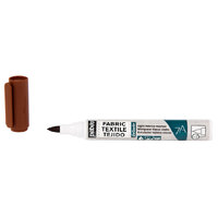 Pebeo 7A Opaque Fabric Marker - Brown