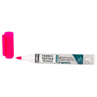 Pebeo 7A Opaque Fabric Marker - Fluoro Pink