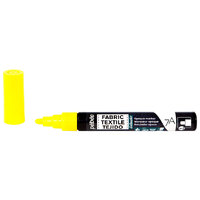 Pebeo 7A Opaque Fabric Marker - Yellow