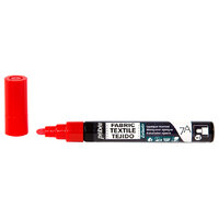 Pebeo 7A Opaque Fabric Marker - Red