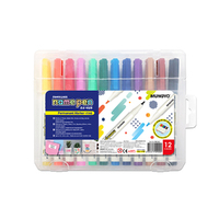 Mungyo Permanent Markers 1-1.8mm - Set 12